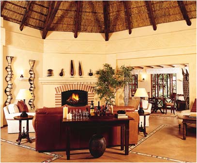 Luxury lounge area