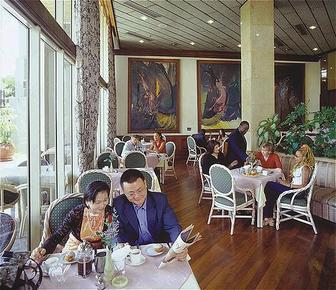 Hotel dining room