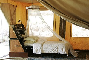 Cottars 1920s Camp, Masai Mara, Kenya - tent