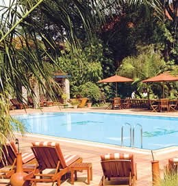 Hotel poolside